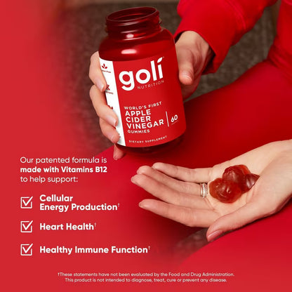 LyfeLabs™ Apple Cider Vinegar Gummies Immune & Heart Health Support (Trusted by USA doctors)
