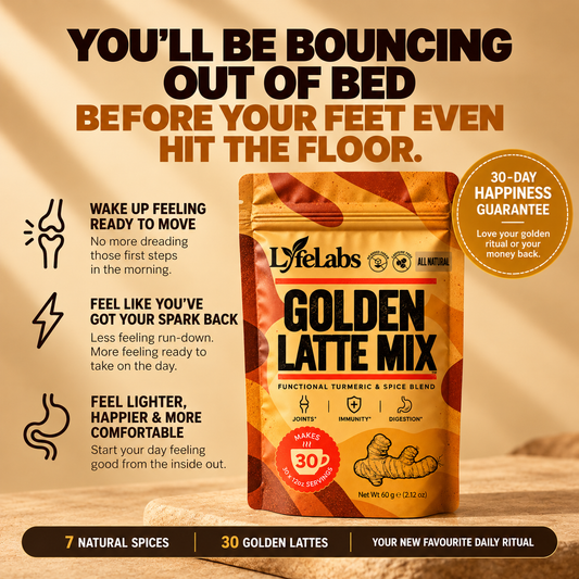 LYFE LABS. The Golden Ritual That Makes You Feel Unstoppable Again.