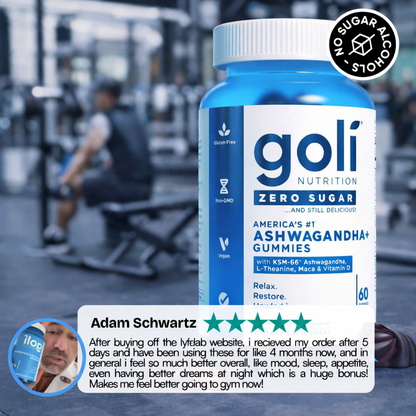 LyfeLabs™ Ashwagandha KSM-66 Stress & Recovery Support (Trusted by USA doctors)