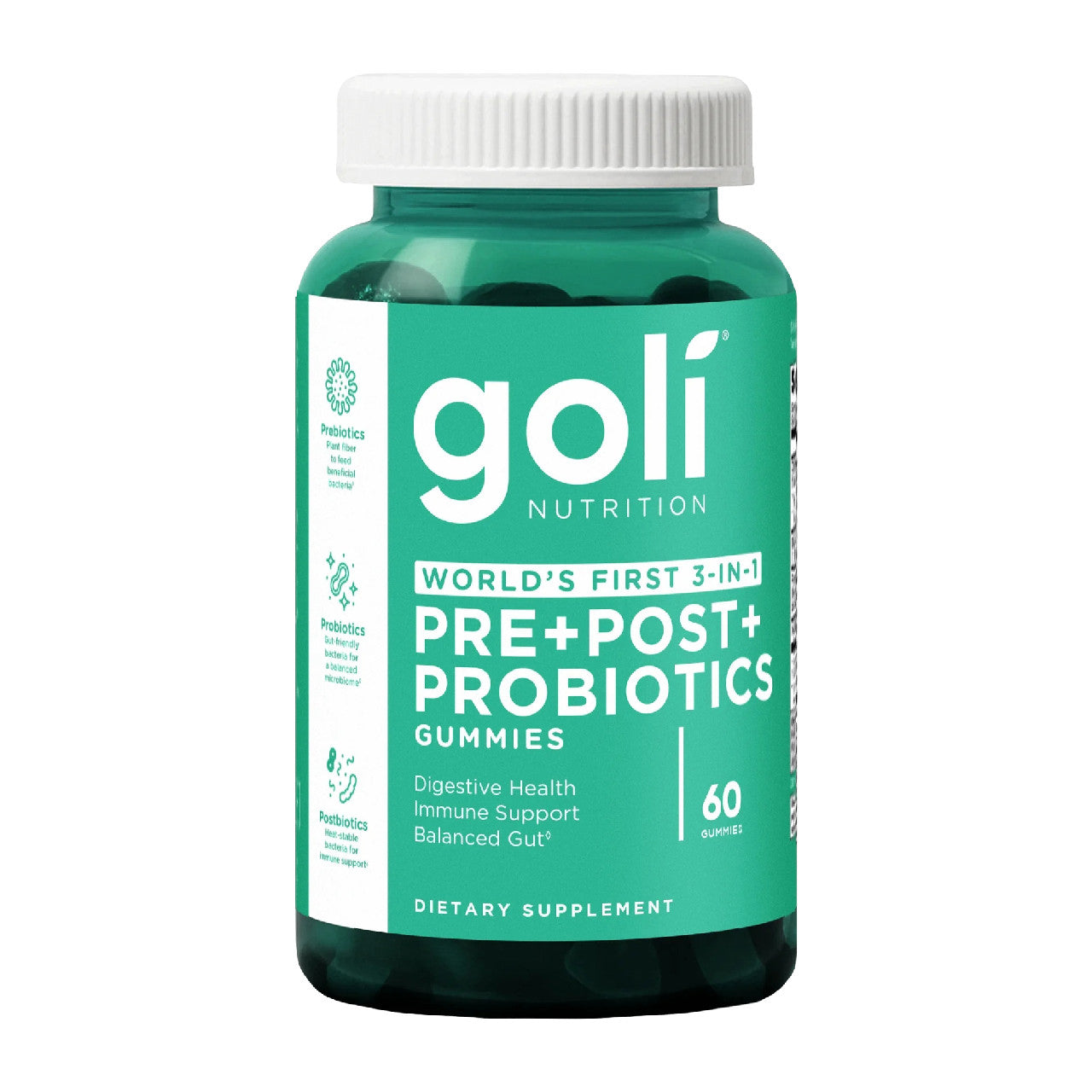 LyfeLabs™ Pre + Pro + Postbiotic Gummies Gut Health & Digestive Support (Trusted by USA doctors)