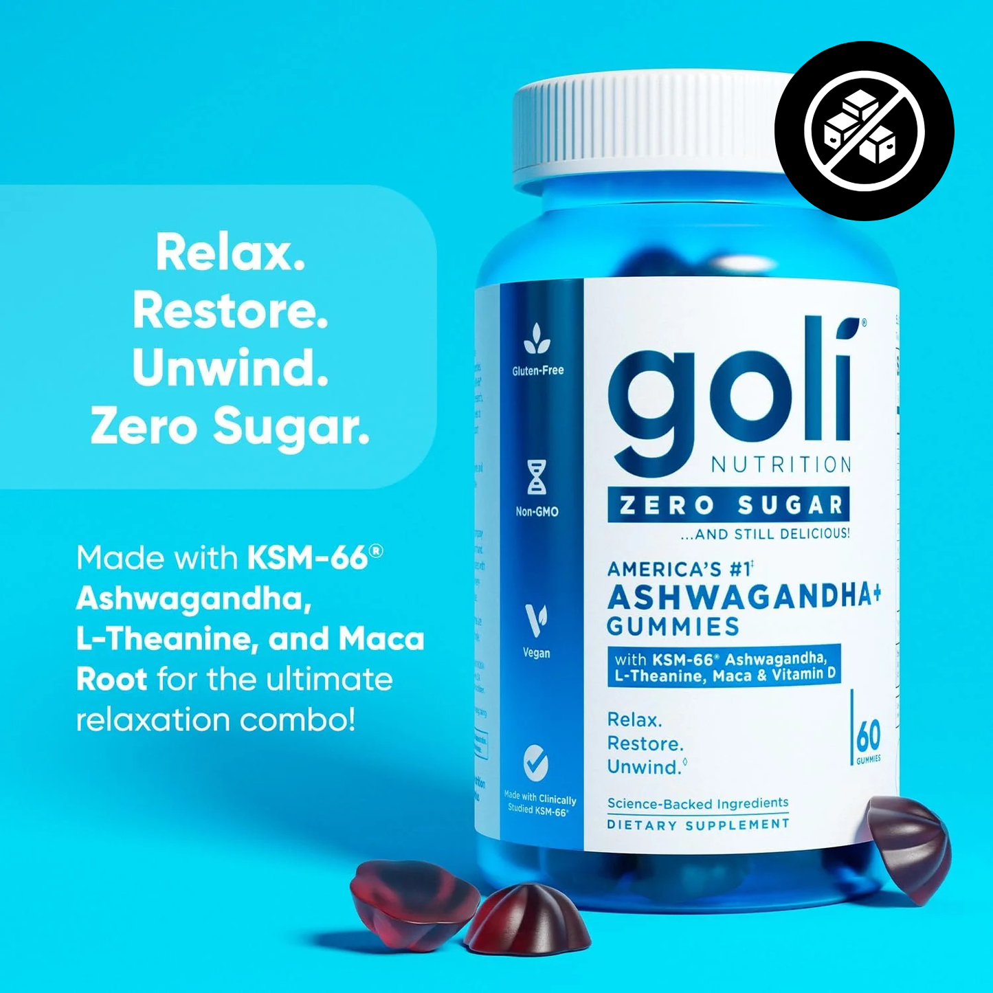 LyfeLabs™ Ashwagandha KSM-66 Stress & Recovery Support (Trusted by USA doctors)